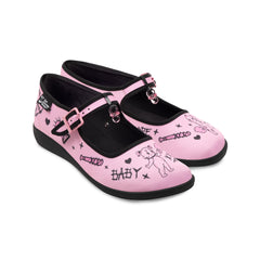 Chocolaticas® Baby Riot Women's Mary Jane Flat