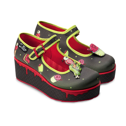 Chocolaticas® Brain Freeze Women's Mary Jane Platform