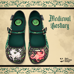 Chocolaticas® Medieval Bestiary Women's Mary Jane Flat