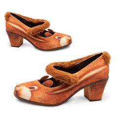 Chocolaticas® Nutty Cheeks Mid Heels Women's Mary Jane Pump