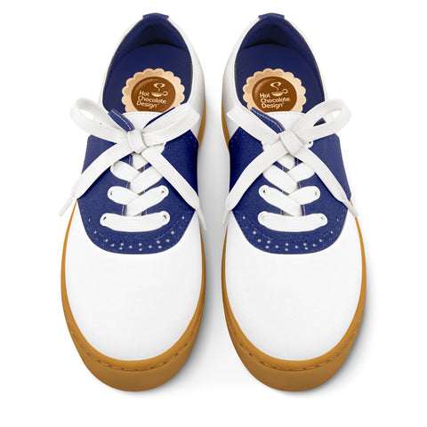 Chocolaticas® Saddle Blue Casual Sneaker