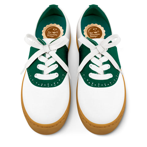 Chocolaticas® Saddle Green Casual Sneaker