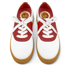 Chocolaticas® Saddle Red Casual Sneaker