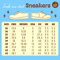 Chocolaticas® Saddle Blue Casual Sneaker