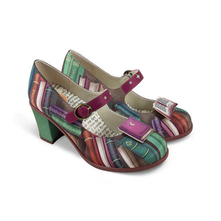 Tales & Soles Women's Mary Jane Mid Heels