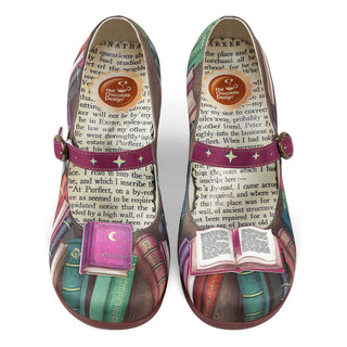 Tales & Soles Women's Mary Jane Mid Heels