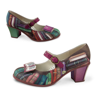 Tales & Soles Women's Mary Jane Mid Heels